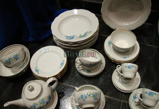 Набор посуды Незабудки Москва