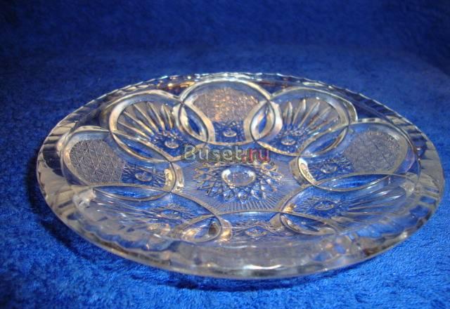 Тарелочка для лимона хрусталь Москва