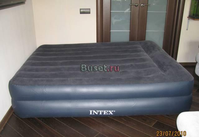 Надувная кровать- матрас Intex 150х190х50 Москва