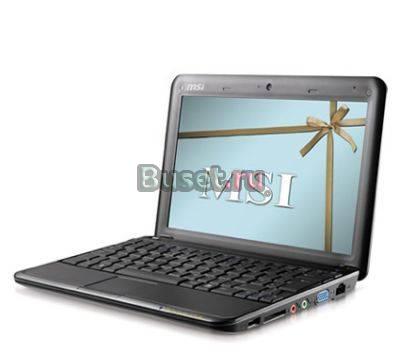 Свежий нетбук, Msi U100, Atom N270 1.6Ghz, 1GB DDR Москва
