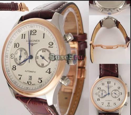 Longines (м., кварц, кож.рем) 2 Москва