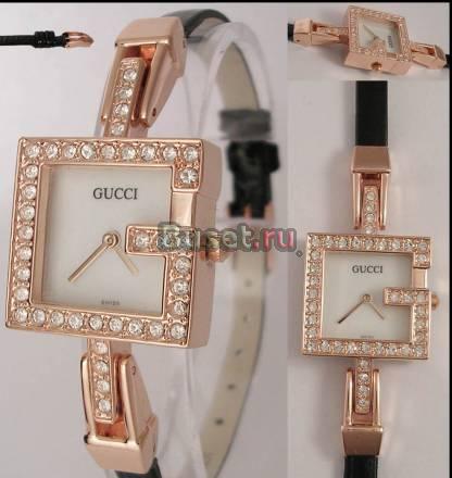 Gucci (ж., кварц, кожа, стразы) 2 Москва