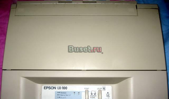 Матричный принтер A4 Epson LX-100 LX100 Санкт-Петербург