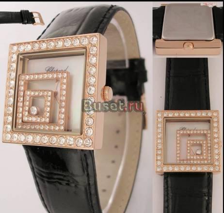 Chopard (ж., кварц, кожа, стразы) 2 Москва