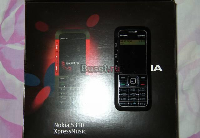 Телефон Nokia 5310 XpressMusic Black Москва