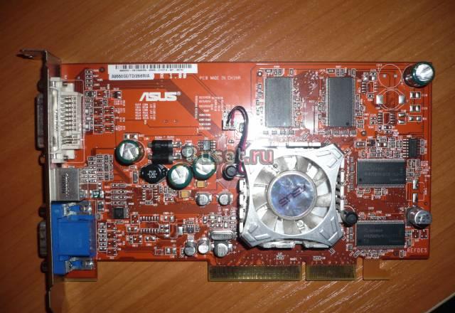Видеокарта asus Radeon 9550 256 Mb(AGP) Санкт-Петербург