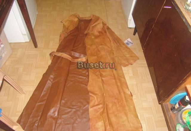 Кожанный плащ Moda Martani 100 кожа Москва