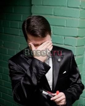 Атласный чёрный мужской костюм Санкт-Петербург