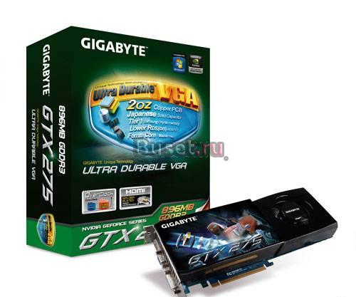 Gigabyte GTX  275 896 Mb 448 bit (GV-N275UD-896I) Санкт-Петербург