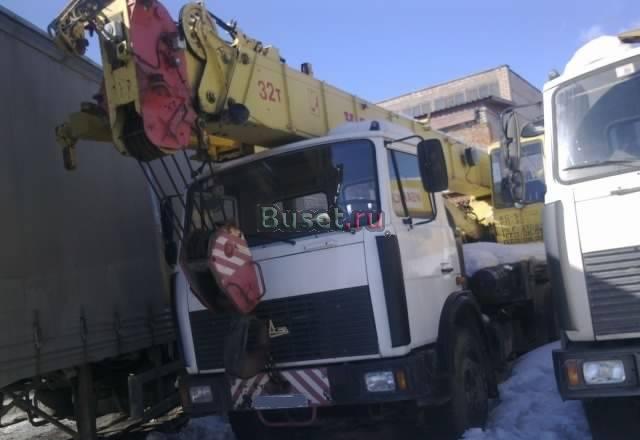 Автокран на шасси маз, 32 тонны +гусь Сочи