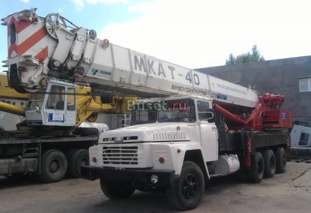 Продам Автокран мкат-40, г/п 40 тонн Москва