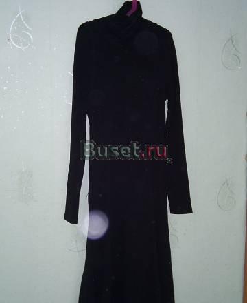 Платье черное Клин