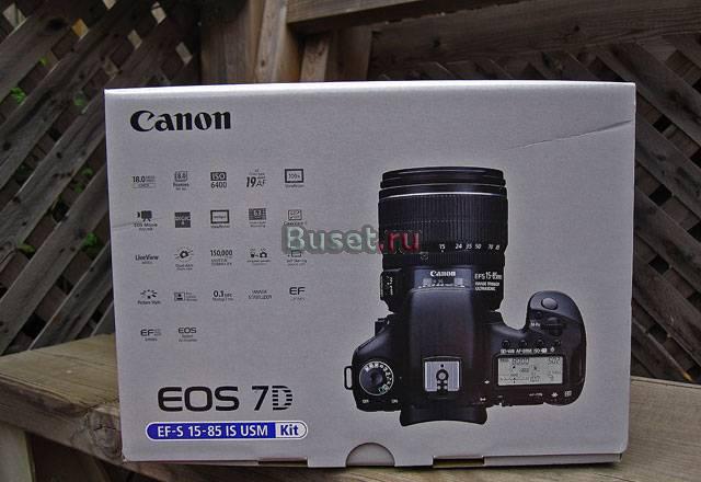 Новые Original Canon EOS 7D SLR цифровая камера с Москва