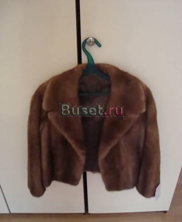 Новая норковая шубка с этикеткой Москва