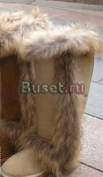 Новые Угги с лисьим мехом Москва