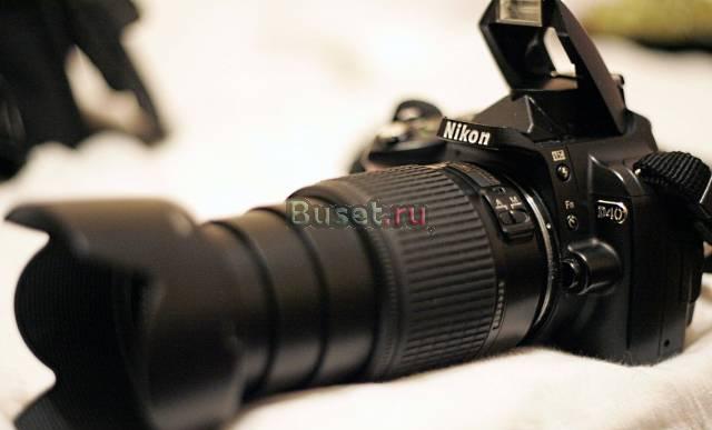 Nikon 40d+телевик 55-200 Москва