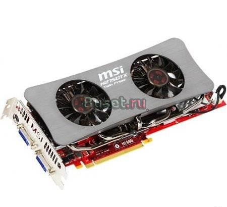 Видеокарта MSI N275GTX Twin Frozr Москва