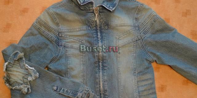 Продам джинсовую куртку Санкт-Петербург