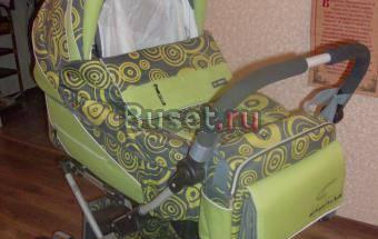 Коляска balerina riko  LUX   2 в 1 зима-лето Владимир