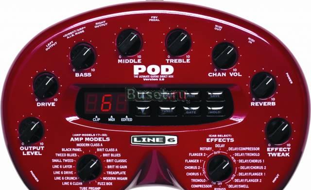 Легендарный Line 6 Pod 2.0 + Footcontroller FBV Санкт-Петербург