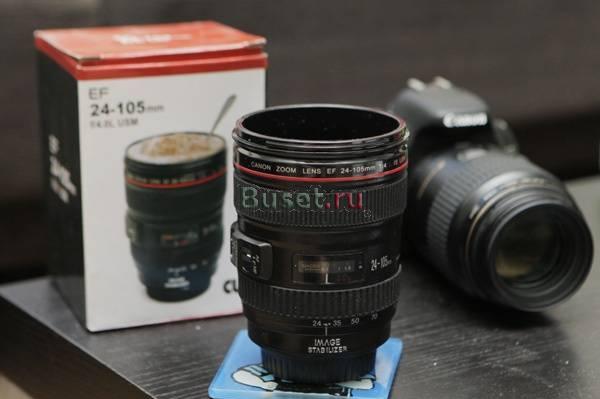 Кружка Canon объектив Санкт-Петербург