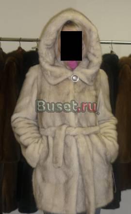Новая норковая шуба 90 см Жемчуг Греция Москва