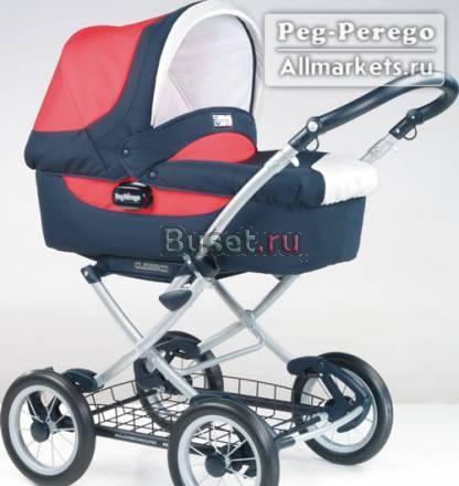 Спальная коляска PEG-perego young nautica на шасси Москва