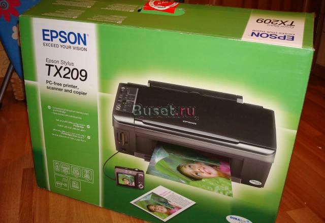 Продаю  почти нов принтер/сканер/копир epson TX209 Москва