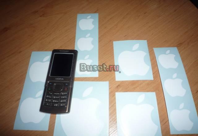 Продам набор наклеек apple Санкт-Петербург
