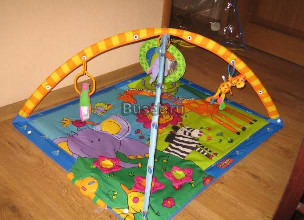 Развивающий коврик Веселый зоопарк ZOO Deluxe Москва