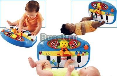 Пианино "Шлепай и играй" Fisher price Москва