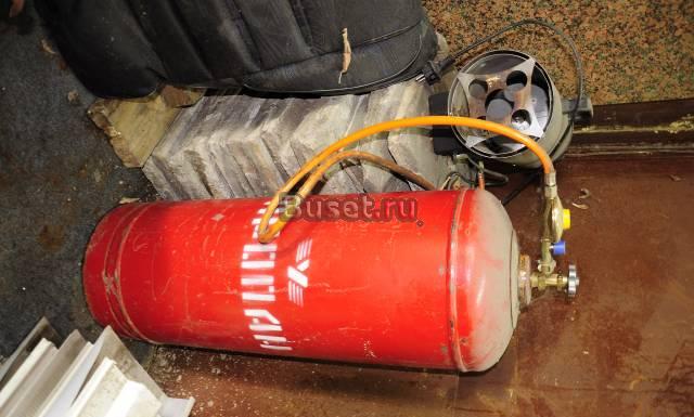 Газовый баллон с пушкой Москва
