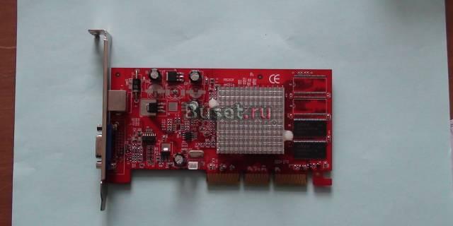 Видеокарта GeForce mx 4000 AGP8X 64 Mb TV-OUT Москва