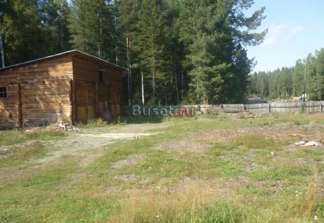 Участок 20 соток с большим строением из бруса Курагино