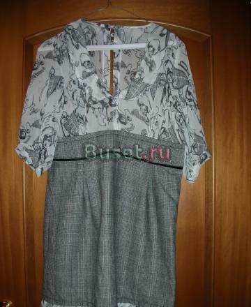 Платье firetrap из шелка и шерсти новое Москва