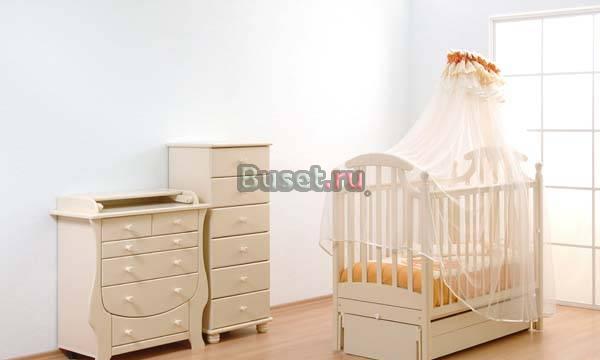 Кроватки и комоды из бука Новые Москва
