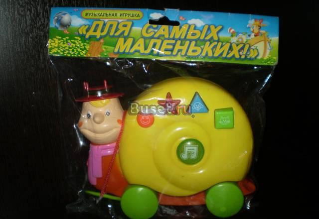 Музыкальная улитка для малышей,каталка Москва