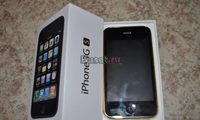 IPhone 3gs 32GB Серебрянный с золотистым ободком Санкт-Петербург