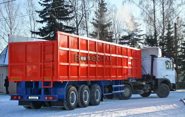 Бортовой полуприцеп от производителя Москва