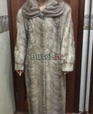 Продам шубу из голубой норки.Размер 44(росс.50-52) Москва