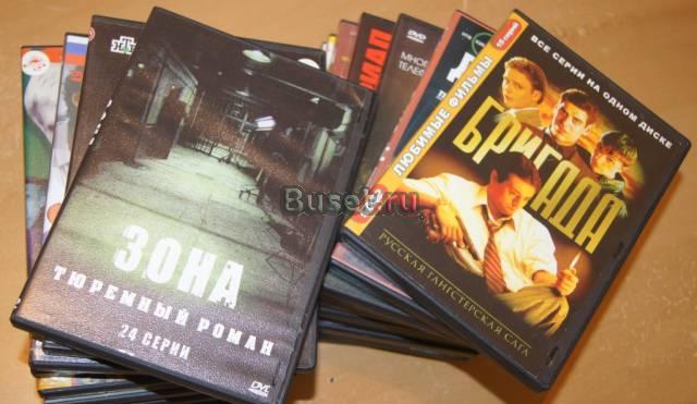 "Российские сериалы" коллекция на DVD Санкт-Петербург