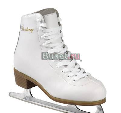 Классические фигурные коньки из натуральной кожи Москва