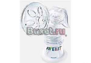 Молокоотсос ручной avent +2 бутылочки Москва