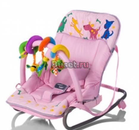 Детское кресло-шезлонг Happy Baby Bouncer Woody Рыбинск