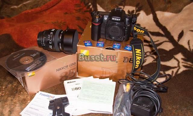 Продаю Nikon D80 +объектив nikon 85/1.8 Москва