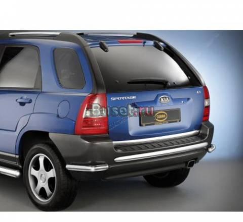 Защита заднего бампера (уголки d60) KIA Sportege Москва