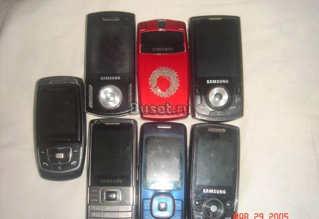 Продам 7 телефонов дешево Samsung e830,  f400 Москва