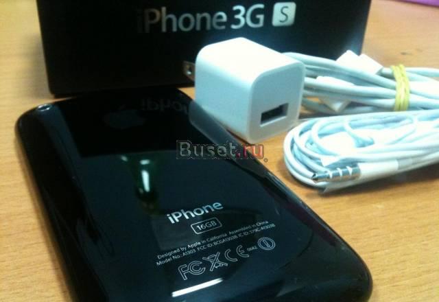 IPhone 3GS 16GB Черный в идеальном состоянии Москва