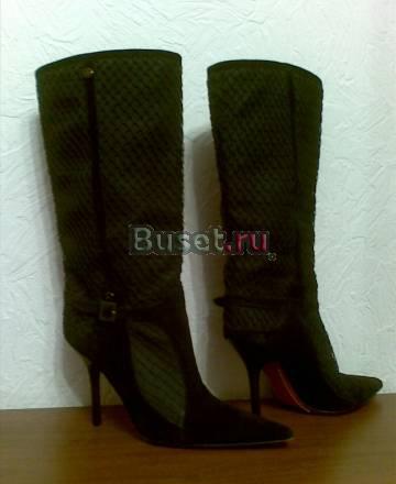 Продам стильные и элегантные сапоги emanuel ungaro Москва