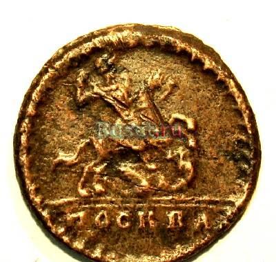 Крестовая копейка 1728г Елец